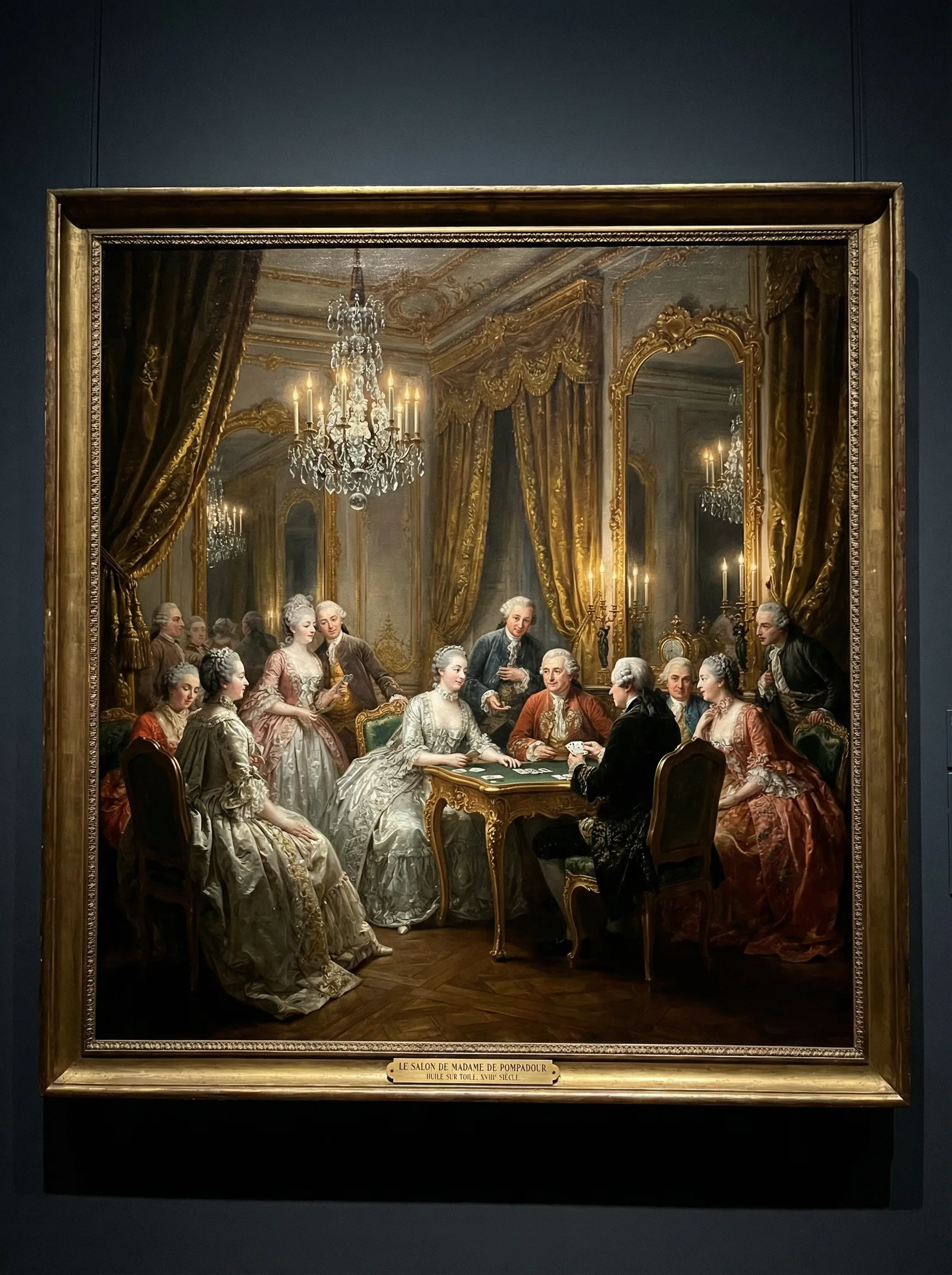 巅峰国际推荐的AG真人平台评测蓬帕杜夫人沙龙百家乐油画